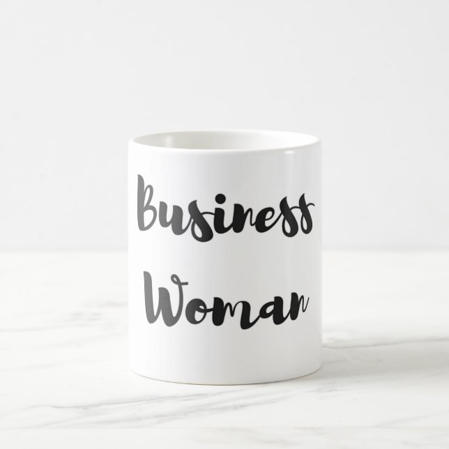 Taza De Café Mujer empresaria Mug (Centro)