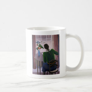 Taza De Café Mujer en la ventana 1998