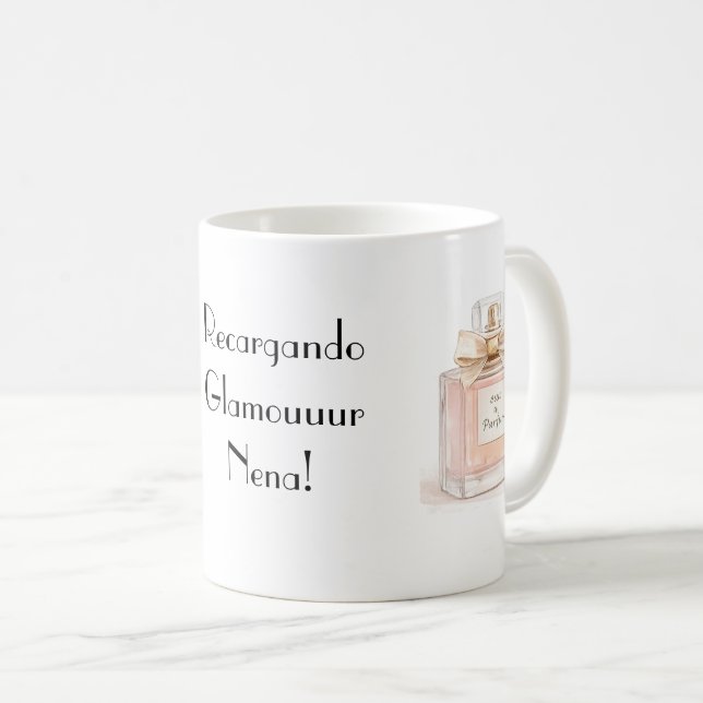 Taza De Café mujer femenina (Anverso derecho)