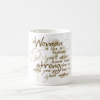 Taza De Café Mujer fuerte