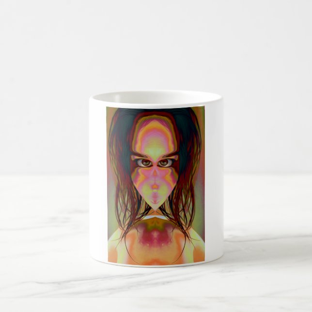Taza De Café Mujer gata (Centro)