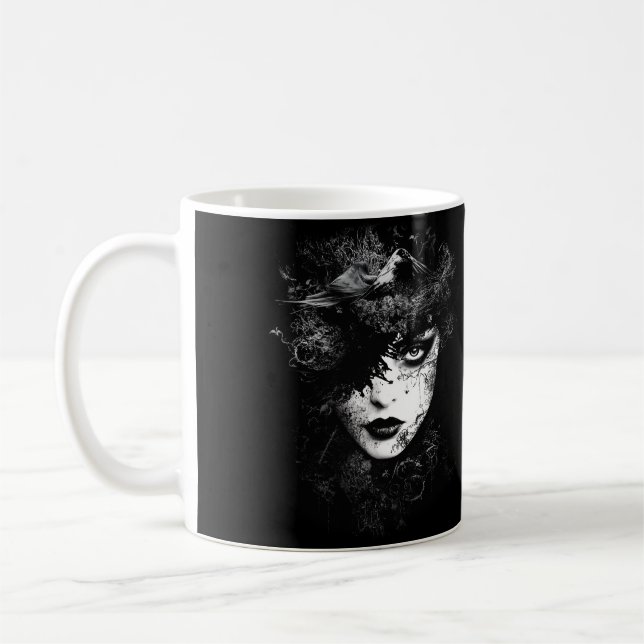 Taza De Café Mujer gótica (Izquierda)