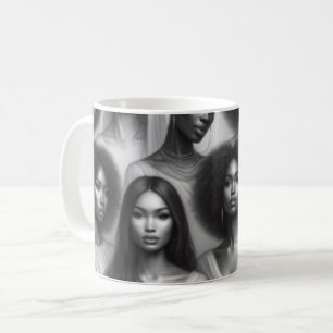 Taza De Café Mujer hermosa
