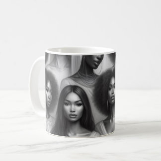 Taza De Café Mujer hermosa