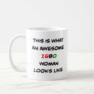 Taza De Café mujer igbo, impresionante