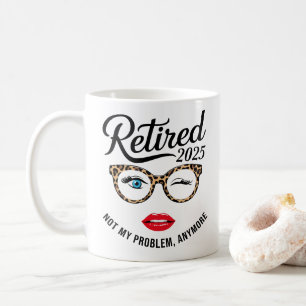 Taza De Café Mujer jubilada 2025