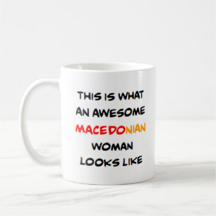 Taza De Café mujer macedonia, increíble
