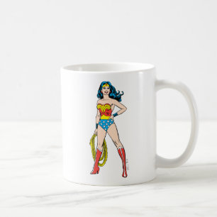 Taza De Café Mujer Maravilla de pie