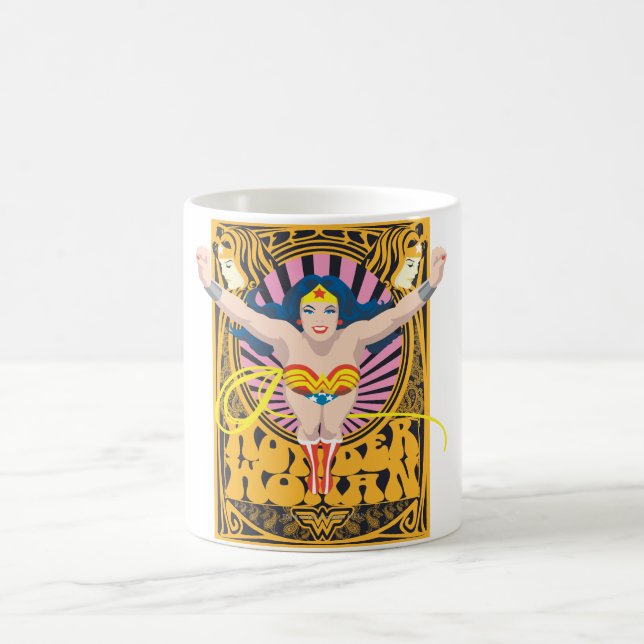 Taza De Café Mujer Maravilla Poster (Centro)