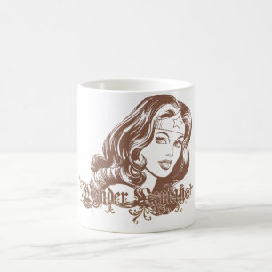 Taza De Café Mujer Marrón