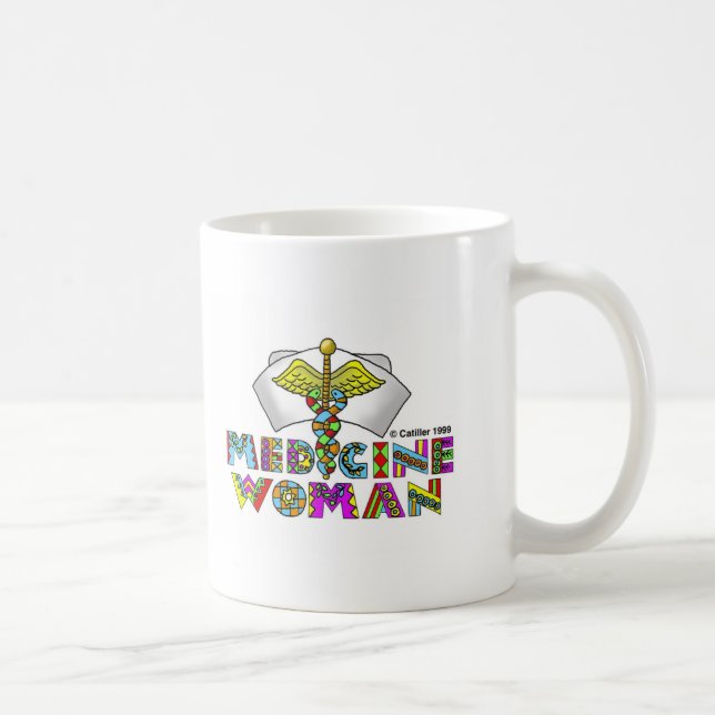 Taza De Café Mujer medicina  (Derecha)