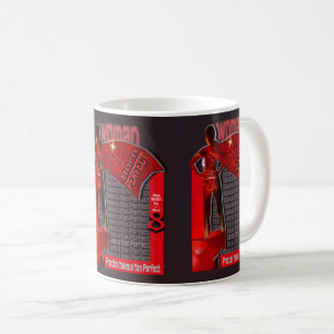 Taza De Café Mujer Nacida Perfecta :  Feliz Día de la Mujer  8 