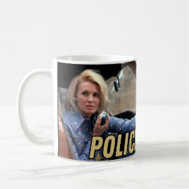 Taza De Café Mujer policial