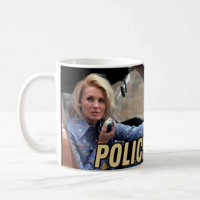 Taza De Café Mujer policial (Izquierda)
