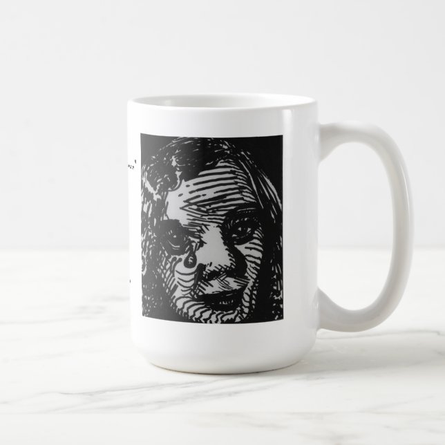 Taza De Café "Mujer que llora " (Derecha)