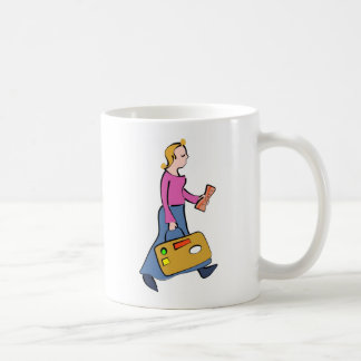 Taza De Café Mujer que viaja