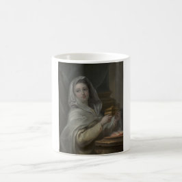 Taza De Café Mujer retratada como una Virgen Vestal (Antigua Ro