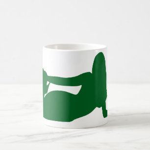 Taza De Café Mujer Silhouette Coffee Mug