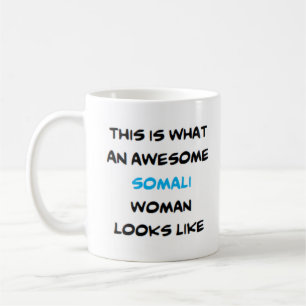 Taza De Café mujer somalí, impresionante