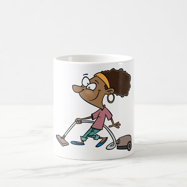 Taza De Café Mujer Vacunando (Subido por el creador)