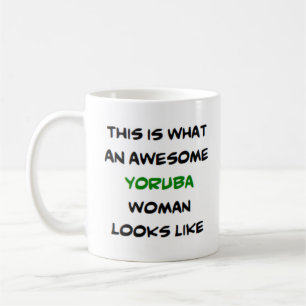 Taza De Café mujer yoruba, impresionante