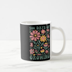 Taza De Café Mujeres 100 días de crecimiento de Boho escolar
