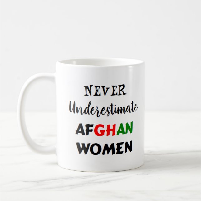 Taza De Café mujeres afganas (Izquierda)