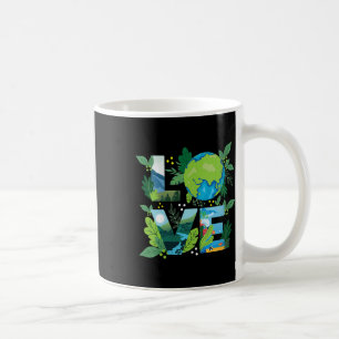 Taza De Café Mujeres aman el mundo - Protección ambiental