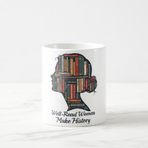 Taza De Café Mujeres bien leídas hacen historia