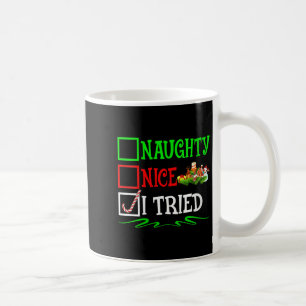Taza De Café Mujeres Bien Malvadas Probé a Santa Lista de Navid