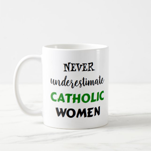 Taza De Café mujeres católicas (Izquierda)