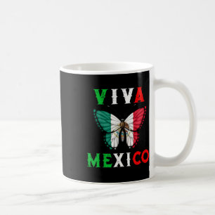 Taza De Café Mujeres Chicas en México por la mariposa del día
