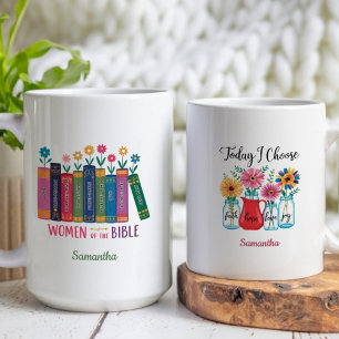 Taza De Café Mujeres de la Biblia Hoy elijo cristianas