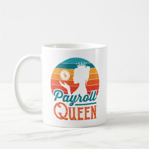 Taza De Café Mujeres Directora Especializada de Reina de Empleo