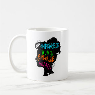 Taza De Café Mujeres empoderadas empoderan a las mujeres