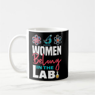 Taza De Café Mujeres en el laboratorio - ciencia