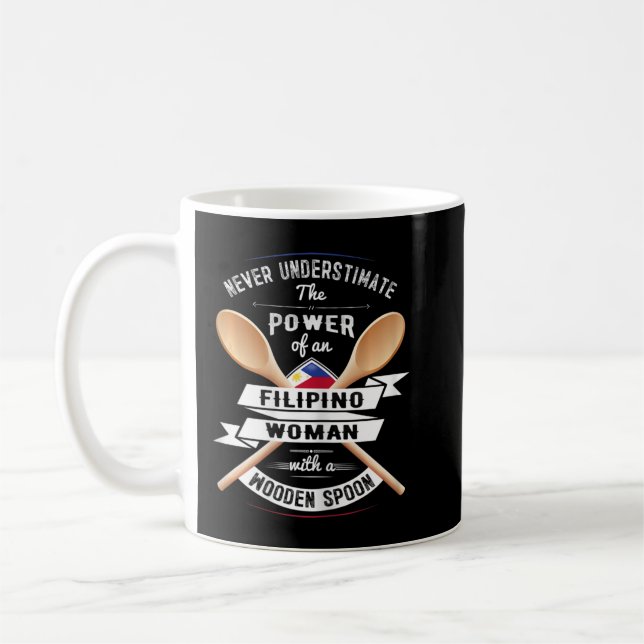 Taza De Café Mujeres filipinas marcan recuerdos para filipinas (Izquierda)