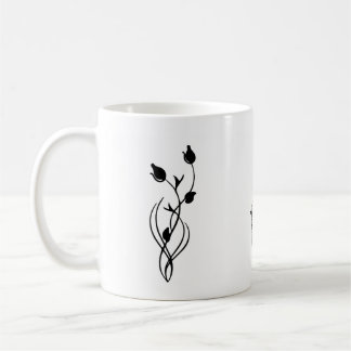 TAZA DE CAFÉ MUJERES FLORALES