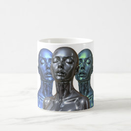 Taza De Café Mujeres Futuras Metálicas