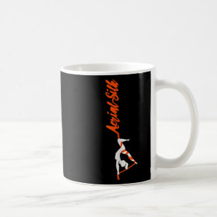 Taza De Café Mujeres Genial Bailarina de Seda Aérea Aerialista
