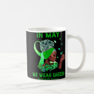 Taza De Café Mujeres Negras En Mayo Usamos Awa De Salud Mental 