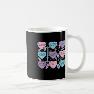 Taza De Café Mujeres Obstetricia Día de San Valentín Enfermera