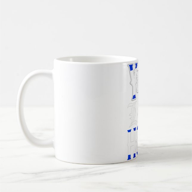 Taza De Café Mujeres Pequeñas Horah Divertido judío Hannukah Ch (Izquierda)