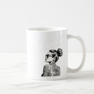 Taza De Café Mujeres por el Día de San Valentín tatuado en pare