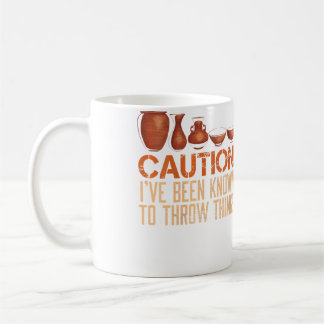 Taza De Café Mujeres Precaución Se Sabe Que Tiran Cosas Alfarer