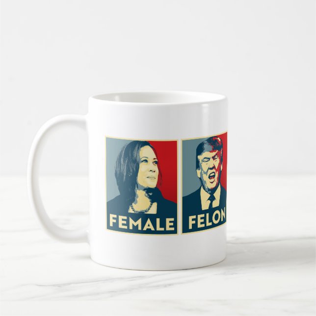 Taza De Café Mujeres vs Felon (Izquierda)