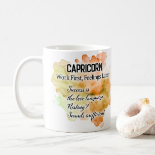 Taza De Café Mujeres Zodiaco, Capricornio