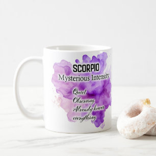 Taza De Café Mujeres Zodiaco, Escorpio