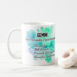 Taza De Café Mujeres Zodíaco, Géminis