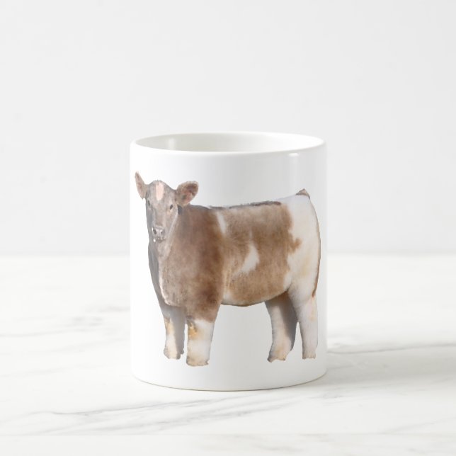 Taza de café mullida de la vaca (Centro)